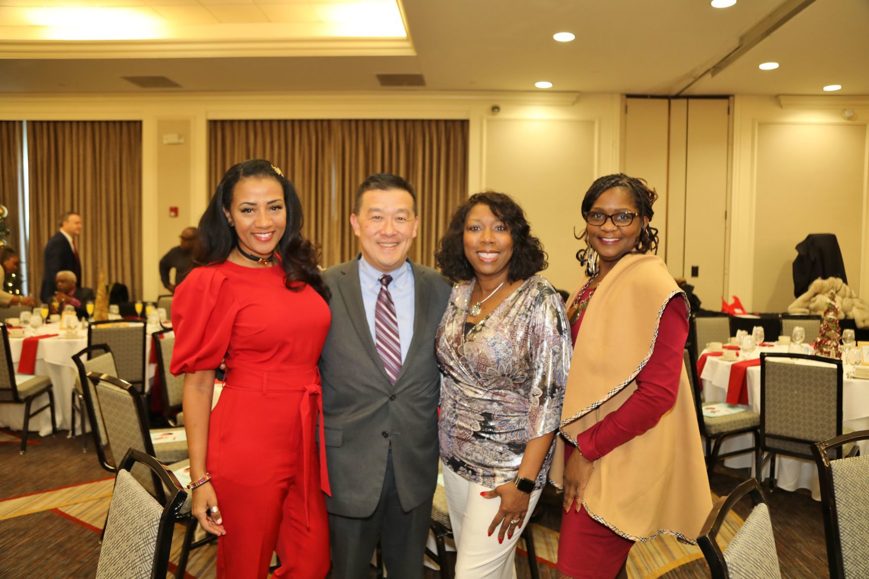 Lori Weatherspoon, Kevin and Necole Cheung, Anita Wilson